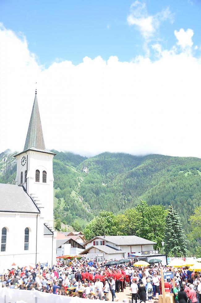 Das 420-Seelen-Dorf beherbergte übers Wochenende um die 5000 bis 6000 Besucher.