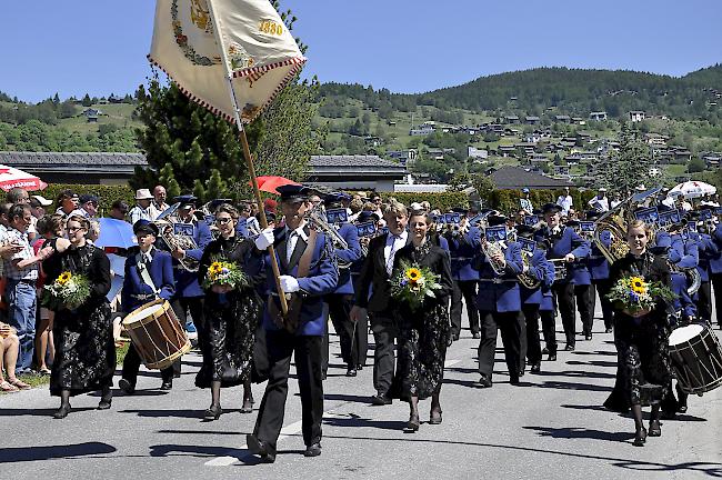 Impression des Musikfests 2017 in Unterbäch.