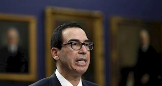 US-Finanzminister Steven Mnuchin wird am WEF dabei sein. (Archivbild)