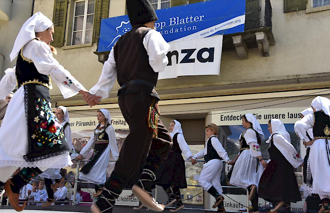 Impressionen vom Fest der Kulturen am Samstag in Visp.