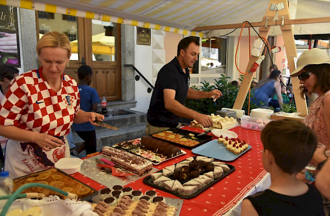 Impressionen vom Fest der Kulturen am Samstag in Visp.