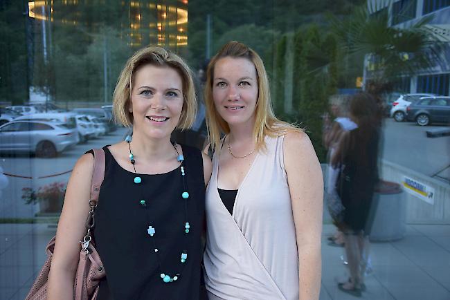 Silvia Walter (42) und Therese Del Buono (32), beide aus Glis.