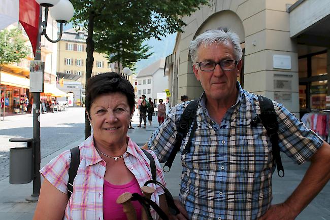 Silvia & Urs Lederman
«Wir gehen bei der Wärme gerne in die Höhe oder im Wald wandern.»