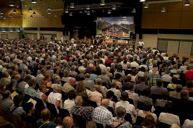 Eindrücke aus der Simplonhalle vom Naturton-Festival.