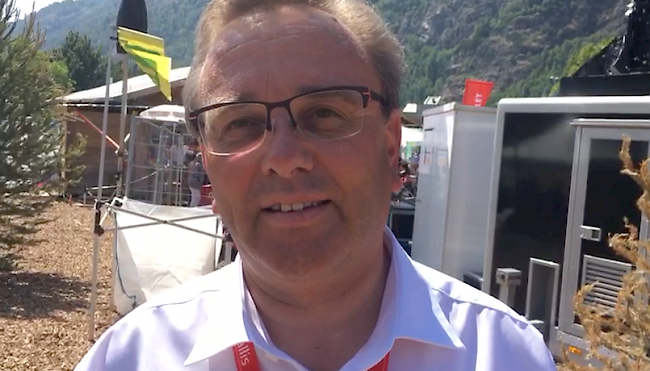 Co-OK-Präsident Roberto Schmidt zeigt sich voll und ganz zufrieden mit dem bisherigen Verlauf des Festes.