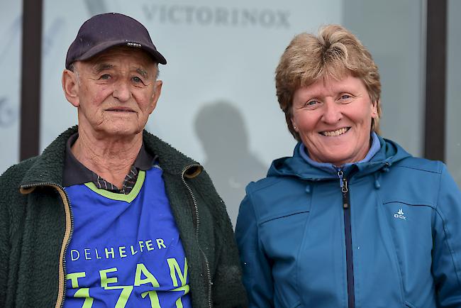 Walter Gruber (74) aus St. Niklaus und Silvia Kallen (55) aus Herbriggen.