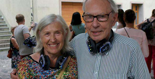 Helgard Henning (79) aus Brig und Siegfried Burmester (90) aus Berlin.