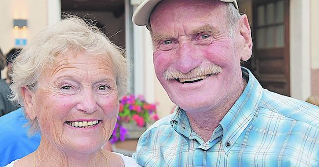 Heidi (74) und Jules (78) Gasser aus Naters.