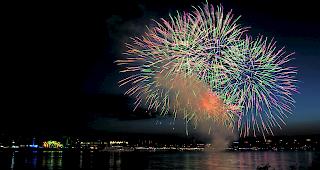 Feuerwerke geh&ouml;ren zum Nationalfeiertag einfach dazu.