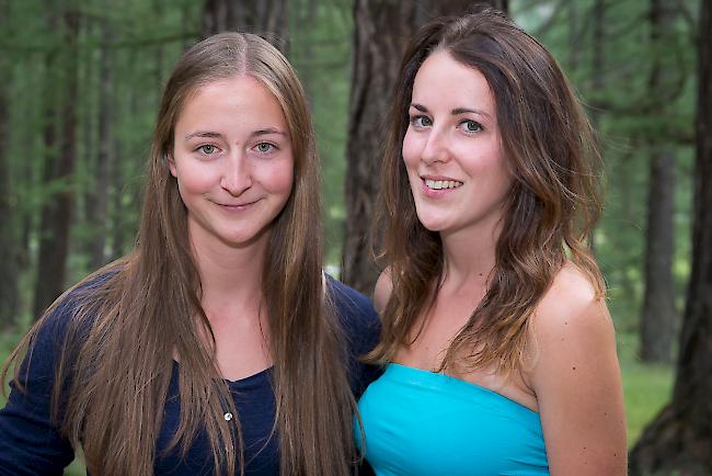 Noemi Tscherrig (20) aus Täsch und Fabienne Brantschen (22) aus Randa.