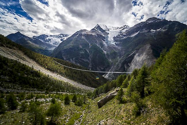 Die höchsten Berge der Schweiz versammeln sich rund um den Europaweg.