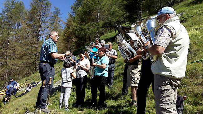 Musikalischer Untermalung der Feierlichkeiten