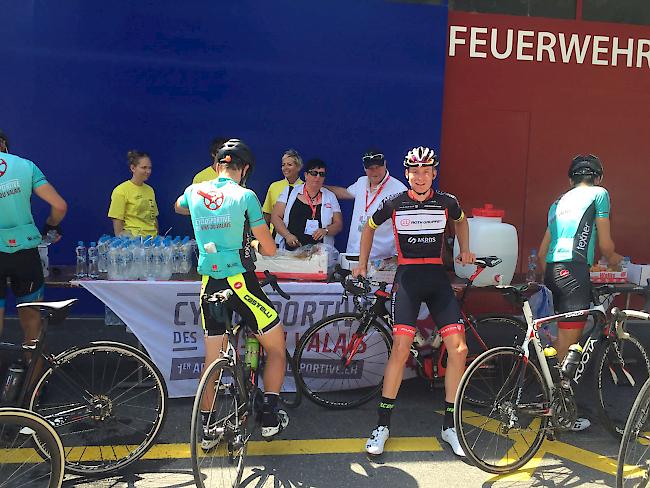 Impressionen des 5. «Cyclosportive des Vins du Valais».