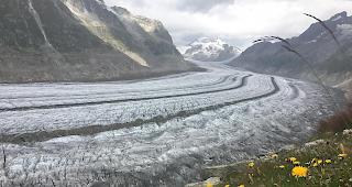 Weniger Speicherverlust im Wallis wegen Gletscherschmelze.