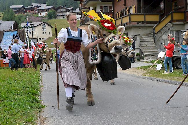 Es drehte sich alles rund um Brauchtum und Tradition: Impressionen vom Älplerfest auf der Riederalp.