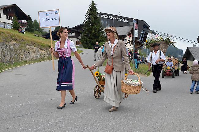 Es drehte sich alles rund um Brauchtum und Tradition: Impressionen vom Älplerfest auf der Riederalp.