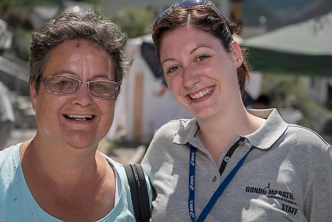 Andrea Squaratti (58) aus Gondo, Jennifer Schwarzen (25) aus Glis.