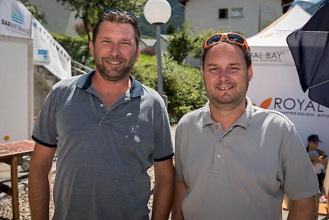 Roger Schmid (45) aus Glis, Patrick Amoss (47) aus Brig-Glis.