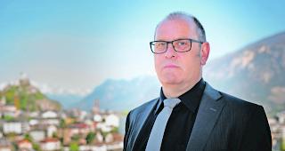 Markus Rieder. Mediensprecher der Kantonspolizei Wallis.  