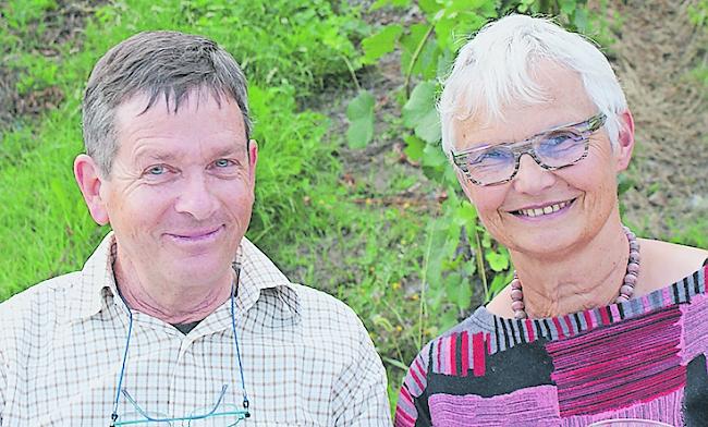 Christoph Lambrigger (65) und Beatrice Lambrigger (62) aus Fiesch.