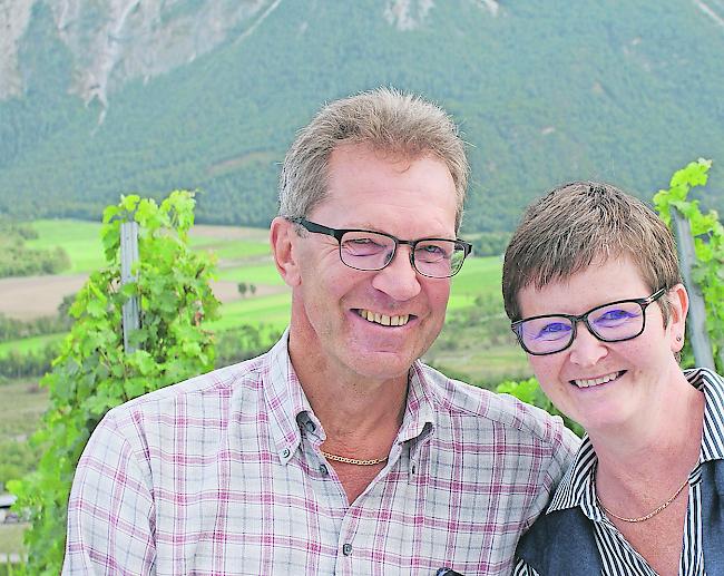 Marco Lagger (59) und Marie-Louise Lagger (55) aus Glis