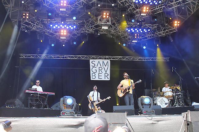 Sam Gruber Band eröffnet das Musikprogramm am Samstag.