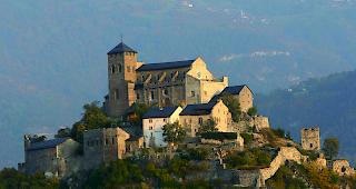 Die Basilika Valeria in Sitten wird weiter restauriert.
