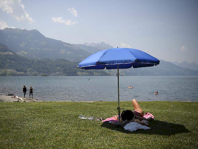 Wer Gelegenheit hatte, konnte heute noch einmal Sonne tanken. (Archivbild)