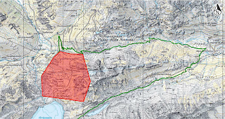 Steinschlaggefahr. Der Wanderweg zum Griespass und die Fahrstrasse am Nufenenstock sind ab sofort gesperrt.