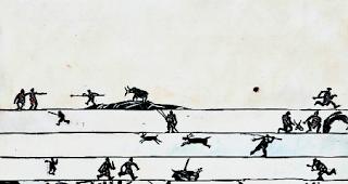 Figurativ. Eine Arbeit von Andreas Henzen: Seine Bilder sind in den letzten Jahren figurativer geworden. 