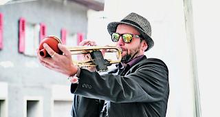 Volle Puste. Gampel stand im Zeichen des Jazz. 