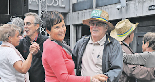 Im Element. Da k&ouml;nnen die Jungen noch etwas lernen.