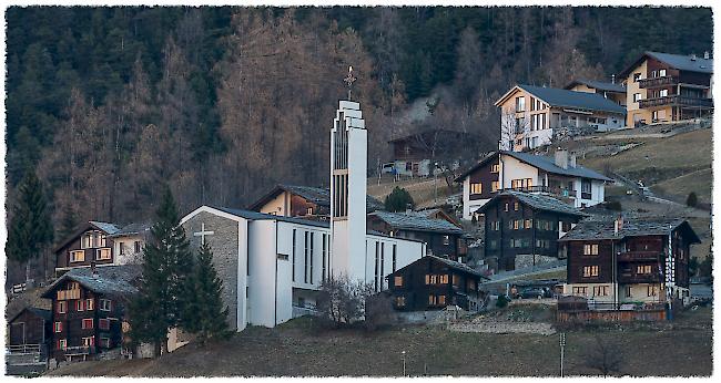 Staldenried ist ein Dorf mit mehreren Weilern.