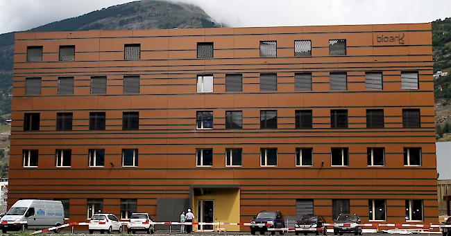 BioArk in Visp. Inzwischen hat die von der Firma swissfillon betriebene Verpackungsplattform Fahrt aufgenommen (Archivbild).