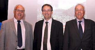 Auf der Erfolgswelle. CSPO-Pr&auml;sident Alex Schwestermann, Thomas Egger und Alt-St&auml;nderat Ren&eacute; Imoberdorf. 