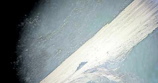 Wieder aufgetaucht. Fast 38 Jahre lang lag das Pistenfahrzeug im ewigen Eis.  