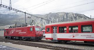 Bei einem Rangierunfall im Bahnhof Andermatt UR sind 30 Menschen verletzt worden.