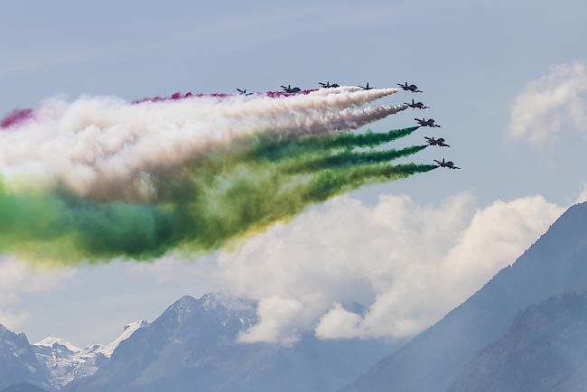 Impressionen vom Freitag an der Sion Airshow