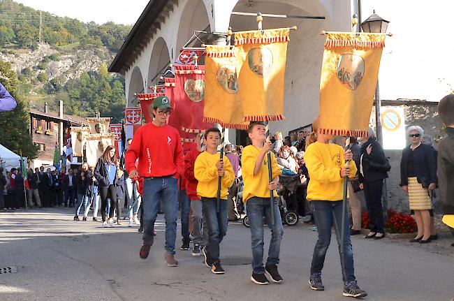 1000 Jahre Naters. Impressionen von der St. Merez-Feier, die den Startschuss der Jubiläumsfeierlichkeiten darstellte.