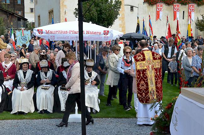 1000 Jahre Naters. Impressionen von der St. Merez-Feier, die den Startschuss der Jubiläumsfeierlichkeiten darstellte.