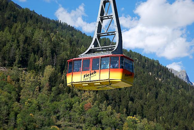 Fusionsbereit. Fiesch ist bereit, seine Bahn in die künftige gemeinsame Unternehmung "Aletsch-Bahnen" einzubringen.