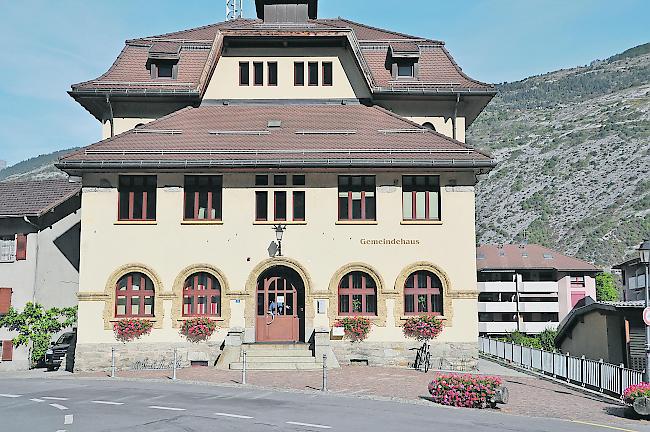 Das Gemeindehaus in Turtmann.