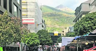 Get&uuml;mmel. Der Visper Herbstmarkt war ein Muss beim sonnigen Wetter.  