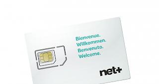 Neu im Gesch&auml;ft. Die SIM-Karte von Net+.