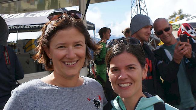  Fabienne Hämmerli (36) und Fabienne Buyret (36) beide aus Zürich. 