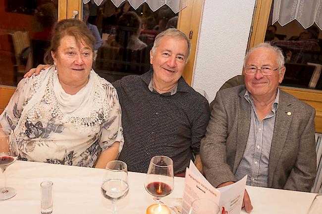 Therese Truffer (70), Zermatt, Marcel Truffer (72), Zermatt, Peter Kratzer (78), Worb b. Bern.