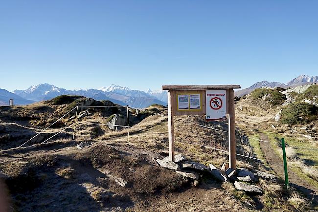 Es wird dringend geraten, die angebrachte Signalisierung zu beachten.