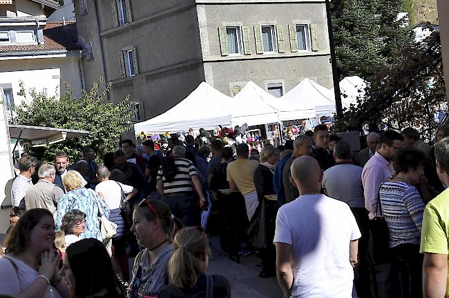 Der Lonzamarkt lockte an seiner 42. Ausgabe viel Publikum an.