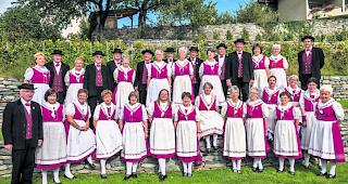 60. Geburtstag. Der Oberwalliser Volksliederchor feiert seinen 60. Geburtstag mit drei Konzerten. 