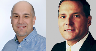 Vincent Biselx (links) und Pascal Zen-Ruffinen